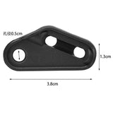 Maxbell 4x10x Wind Rope Buckles guyline Triangle Plastic Buckle Fixing for Tentorial
