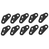Maxbell 4x10x Wind Rope Buckles guyline Triangle Plastic Buckle Fixing for Tentorial