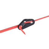 Maxbell 4x10x Wind Rope Buckles guyline Triangle Plastic Buckle Fixing for Tentorial