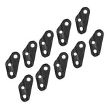 Maxbell 4x10x Wind Rope Buckles guyline Triangle Plastic Buckle Fixing for Tentorial