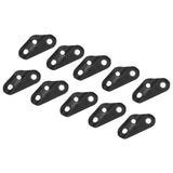 Maxbell 4x10x Wind Rope Buckles guyline Triangle Plastic Buckle Fixing for Tentorial