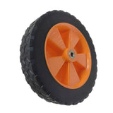 Maxbell 2x 7 inch Foldable Wagon Replacement Wheel Double Bearing Rubber