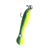 Maxbell 5Pcs Small Loach Soft Fishing Bait Lures Bionic Fake Fish Tools For Bass A - Aladdin Shoppers