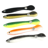 Maxbell 5Pcs Small Loach Soft Fishing Bait Lures Bionic Fake Fish Tools For Bass A - Aladdin Shoppers