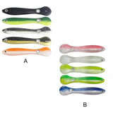 Maxbell 5Pcs Small Loach Soft Fishing Bait Lures Bionic Fake Fish Tools For Bass A - Aladdin Shoppers