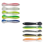 Maxbell 5Pcs Small Loach Soft Fishing Bait Lures Bionic Fake Fish Tools For Bass A - Aladdin Shoppers