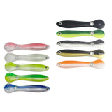 Maxbell 5Pcs Small Loach Soft Fishing Bait Lures Bionic Fake Fish Tools For Bass A - Aladdin Shoppers