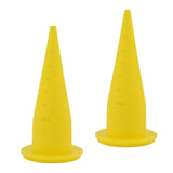 Maxbell 4x2 Piece Fishing Boilie Spare Nozzles Bait Making Accessories Yellow