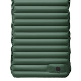 Maxbell Portable Sleeping Pad Nylon Cushion Inflatable Camping Mattress Green - Aladdin Shoppers