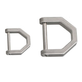 Maxbell 1PC Lock Buckles Keyring Lightweight Titanium Alloy Sturdy for Hiking S - Aladdin Shoppers