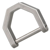 Maxbell 1PC Lock Buckles Keyring Lightweight Titanium Alloy Sturdy for Hiking S - Aladdin Shoppers