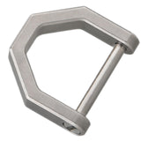 Maxbell 1PC Lock Buckles Keyring Lightweight Titanium Alloy Sturdy for Hiking S - Aladdin Shoppers