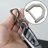 Maxbell 1PC Lock Buckles Keyring Lightweight Titanium Alloy Sturdy for Hiking S - Aladdin Shoppers