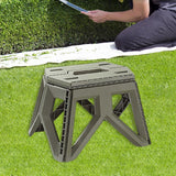 Maxbell Camping Chair Seat Furniture Lightweight Folding Stool for Outdoor Green - Aladdin Shoppers