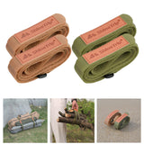 Maxbell 3x2x Luggage Strap Suitcase Accessories for Travel Hiking Tent Awning Storage khaki