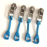 Maxbell 50Pcs Zip Pullers Zipper Pull Cord Fastener Replacement Blue - Aladdin Shoppers