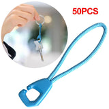 Maxbell 50Pcs Zip Pullers Zipper Pull Cord Fastener Replacement Blue - Aladdin Shoppers
