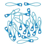 Maxbell 50Pcs Zip Pullers Zipper Pull Cord Fastener Replacement Blue - Aladdin Shoppers