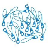 Maxbell 50Pcs Zip Pullers Zipper Pull Cord Fastener Replacement Blue - Aladdin Shoppers