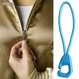 Maxbell 50Pcs Zip Pullers Zipper Pull Cord Fastener Replacement Blue - Aladdin Shoppers