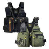 Maxbell Life Jacket Sailing Water Ski Professional Kayaking Fishing Vest for Men Green - Aladdin Shoppers