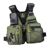 Maxbell Life Jacket Sailing Water Ski Professional Kayaking Fishing Vest for Men Green - Aladdin Shoppers