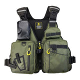 Maxbell Life Jacket Sailing Water Ski Professional Kayaking Fishing Vest for Men Green - Aladdin Shoppers