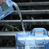 Maxbell 2x20L Capacity Water Container with Faucet Drink Dispenser for Hiking Car