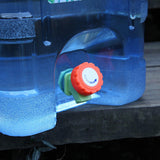Maxbell 2x20L Capacity Water Container with Faucet Drink Dispenser for Hiking Car