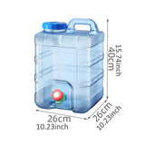 Maxbell 2x20L Capacity Water Container with Faucet Drink Dispenser for Hiking Car