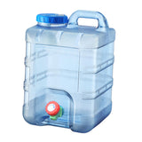 Maxbell 2x20L Capacity Water Container with Faucet Drink Dispenser for Hiking Car