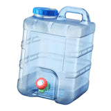 Maxbell 2x20L Capacity Water Container with Faucet Drink Dispenser for Hiking Car