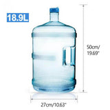 Maxbell 2xThickened Water Dispenser Bottle Jug Pure Water Barrel Reusable Bucket 18.9L