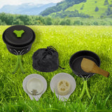 Maxbell Camping Cookware Backpacking BBQ Mess Kit Tableware for 1-2 Person Green - Aladdin Shoppers