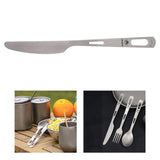 Maxbell Portable Titanium Knife Tableware Outdoor Cutlery for Camping School Fishing - Aladdin Shoppers