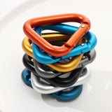 Maxbell 5Pcs Carabiner Clip Backpack Hanger Heavy Duty for Hiking Camping Mountain Black - Aladdin Shoppers