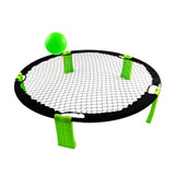 Maxbell Spike Game Set for Kids, Teens & Adults with 3 Balls Playing Net Summer - Aladdin Shoppers