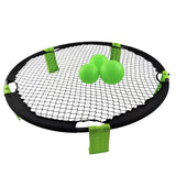 Maxbell Spike Game Set for Kids, Teens & Adults with 3 Balls Playing Net Summer - Aladdin Shoppers