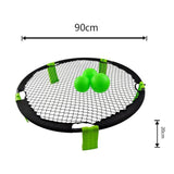 Maxbell Spike Game Set for Kids, Teens & Adults with 3 Balls Playing Net Summer - Aladdin Shoppers