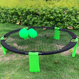 Maxbell Spike Game Set for Kids, Teens & Adults with 3 Balls Playing Net Summer - Aladdin Shoppers