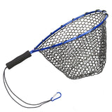 Maxbell Fishing Landing Net No Folding Fish Trap Shrimp Cage Dip Big Fish blue - Aladdin Shoppers