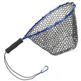 Maxbell Fishing Landing Net No Folding Fish Trap Shrimp Cage Dip Big Fish blue - Aladdin Shoppers