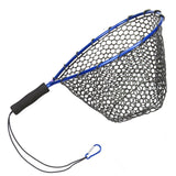 Maxbell Fishing Landing Net No Folding Fish Trap Shrimp Cage Dip Big Fish blue - Aladdin Shoppers