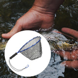 Maxbell Fishing Landing Net No Folding Fish Trap Shrimp Cage Dip Big Fish blue - Aladdin Shoppers