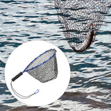 Maxbell Fishing Landing Net No Folding Fish Trap Shrimp Cage Dip Big Fish blue - Aladdin Shoppers