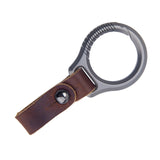 Maxbell 4xOutdoor Titanium Car Key Chain with Key Ring Hang Buckle Tool