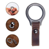 Maxbell 2xOutdoor Titanium Car Key Chain with Key Ring Hang Buckle Tool