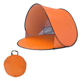Maxbell Beach Tent Portable Sunshade Waterproof Pop up Tent for Camping Sea BBQ Orange - Aladdin Shoppers