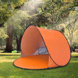 Maxbell Beach Tent Portable Sunshade Waterproof Pop up Tent for Camping Sea BBQ Orange - Aladdin Shoppers