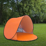 Maxbell Beach Tent Portable Sunshade Waterproof Pop up Tent for Camping Sea BBQ Orange - Aladdin Shoppers